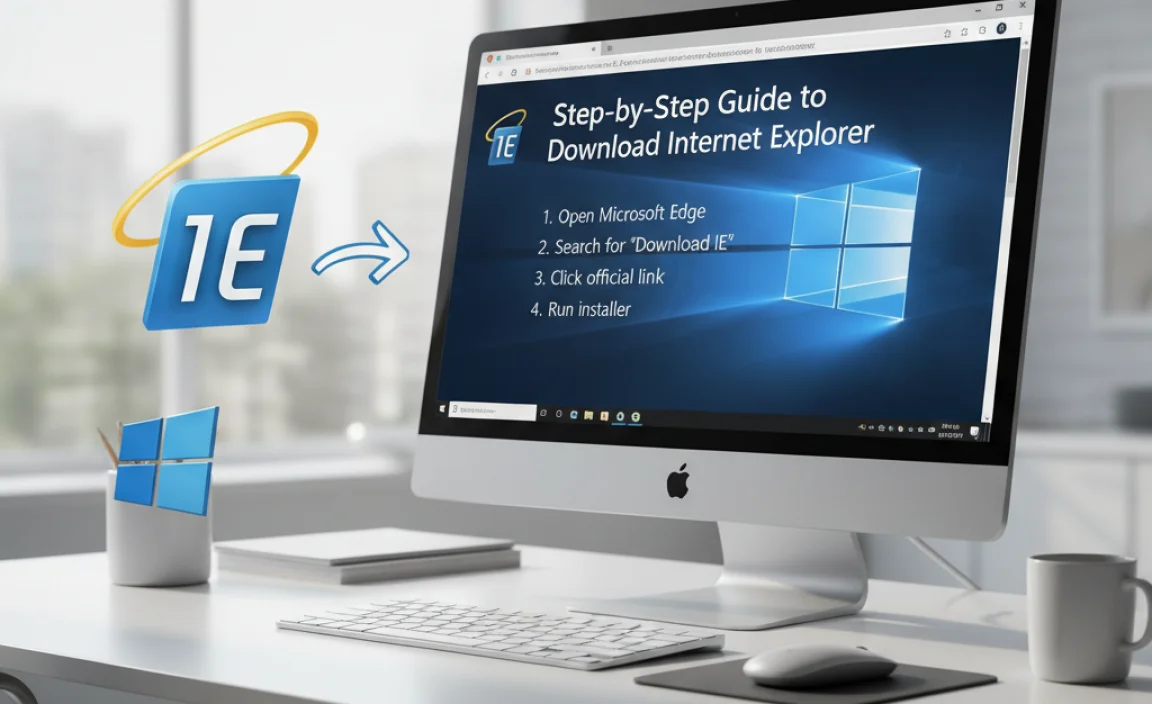Step-by-Step Guide to Download Internet Explorer