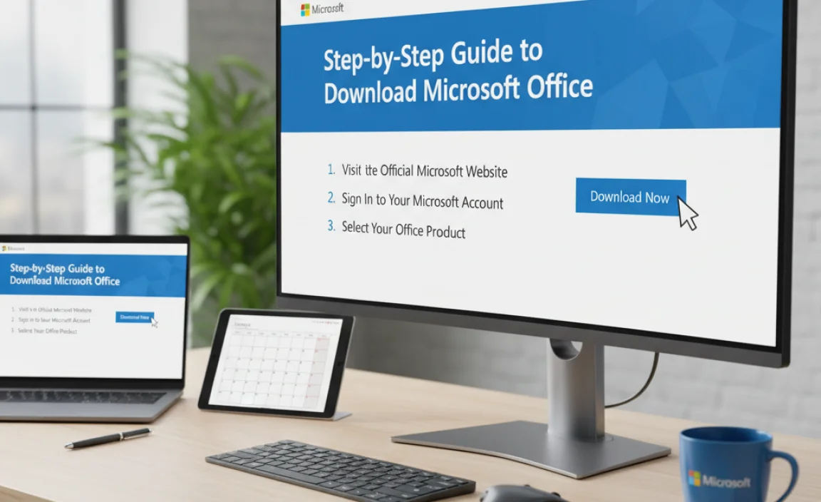 Step-by-Step Guide to Download Microsoft Office