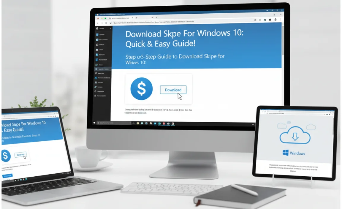 Step-by-Step Guide to Download Skype for Windows 10