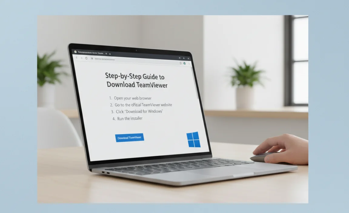 Step-by-Step Guide to Download TeamViewer