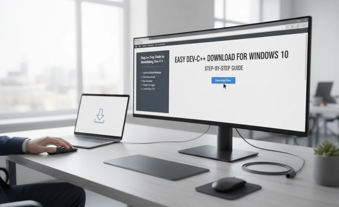 Step-by-Step Guide to Downloading Dev-C