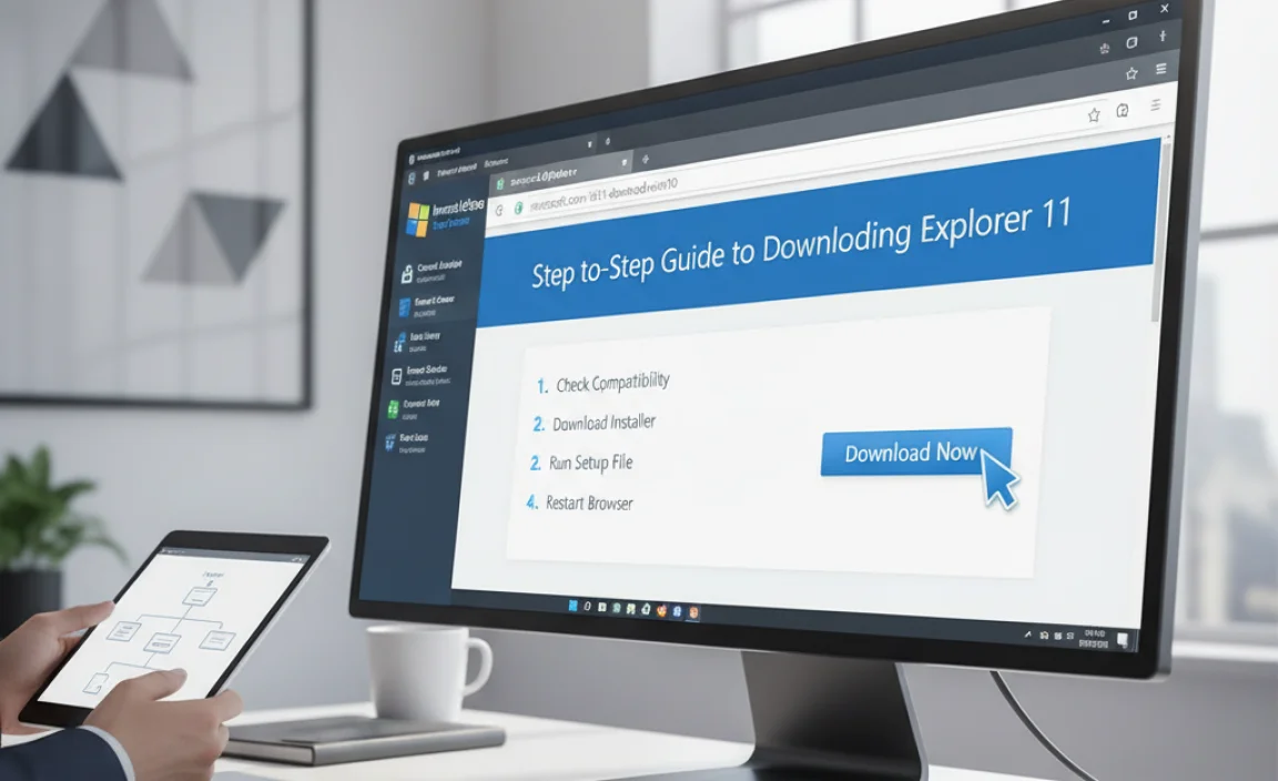 Step-by-Step Guide to Downloading Explorer 11