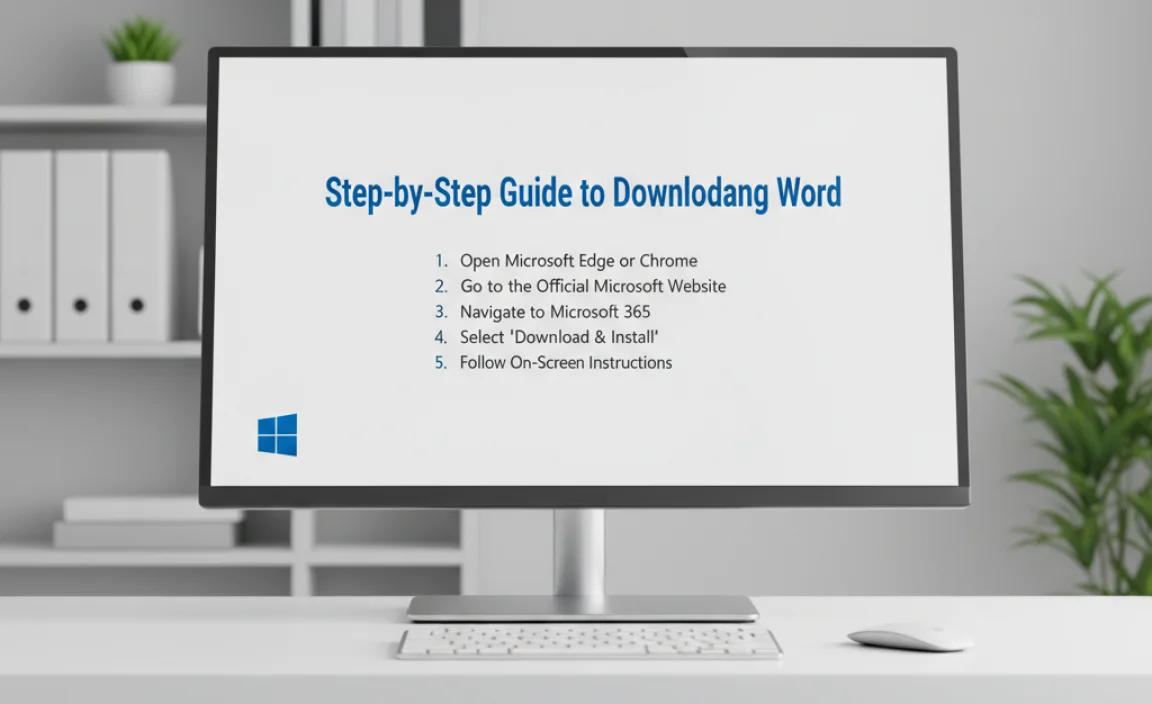 Step-by-Step Guide to Downloading Word