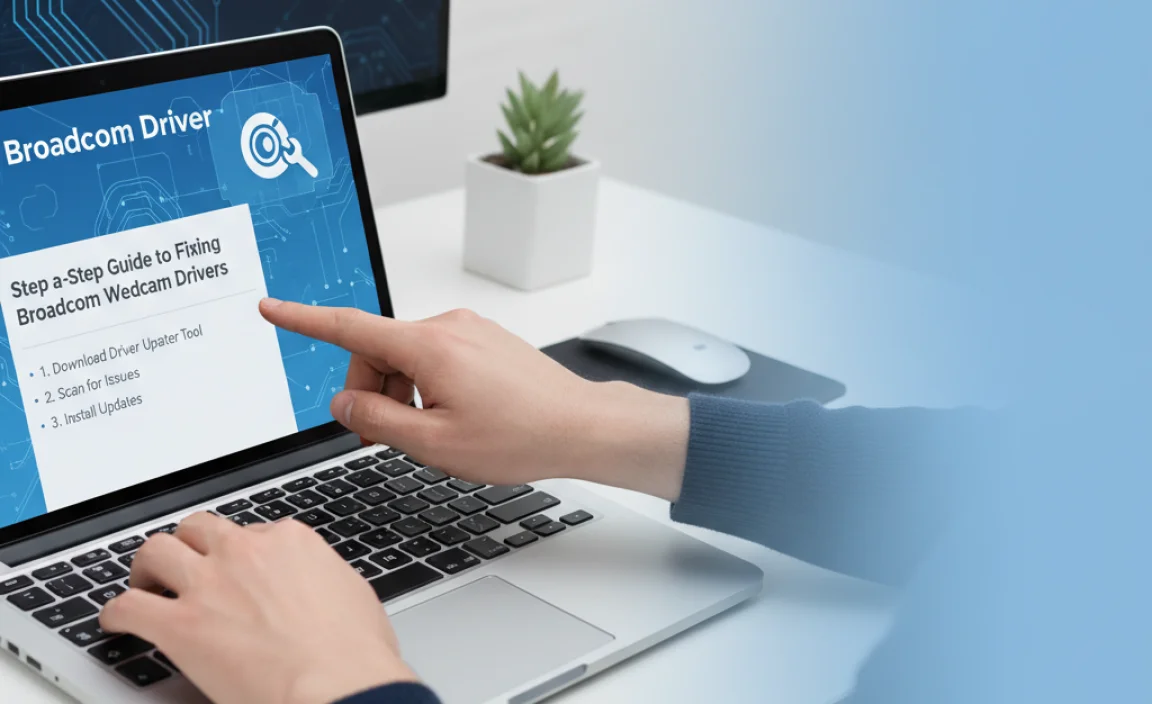 Step-by-Step Guide to Fixing Broadcom Webcam Drivers