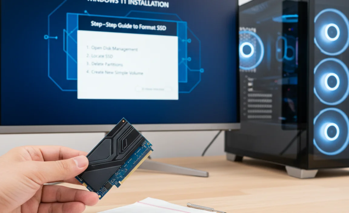 Step-by-Step Guide to Format SSD for Windows 11