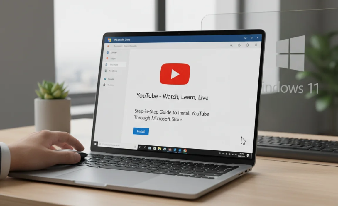 Step-by-Step Guide to Install YouTube Through Microsoft Store