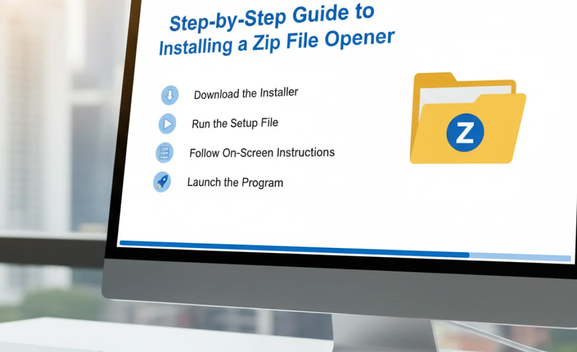 Step-by-Step Guide to Installing a Zip File Opener