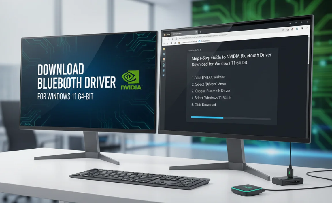 Step-by-Step Guide to NVIDIA Bluetooth driver download for Windows 11 64-bit
