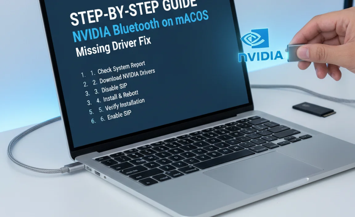 Step-by-Step Guide to NVIDIA Bluetooth Missing Driver for macOS