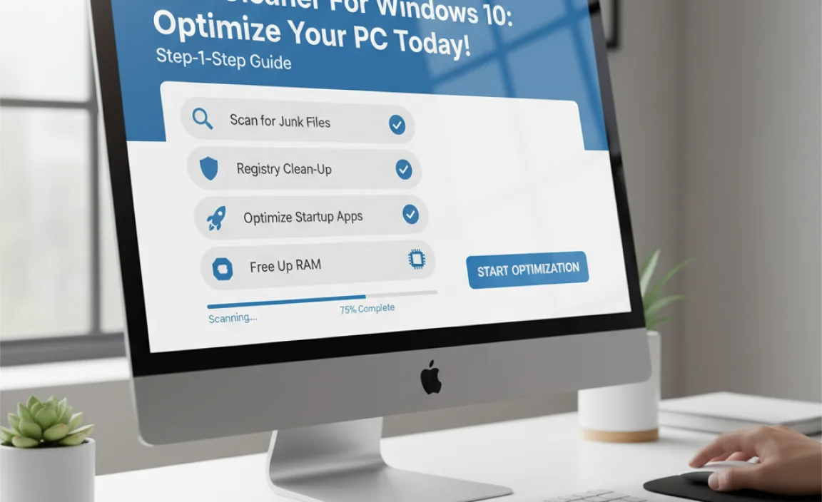 Step-by-Step Guide to Using a Windows 10 Cleaner
