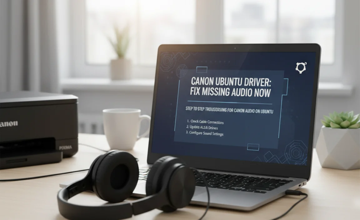 Step-by-Step Troubleshooting for Canon Audio on Ubuntu