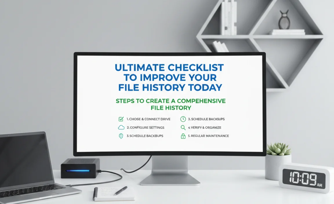 Steps to Create a Comprehensive File History