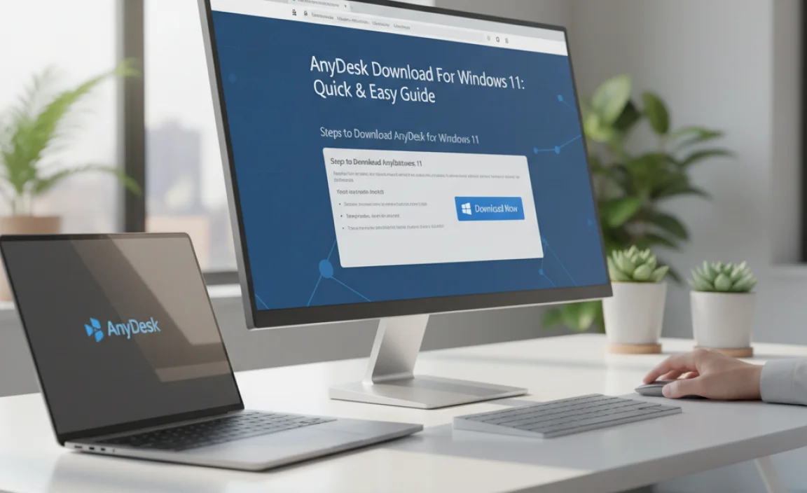Steps to Download AnyDesk for Windows 11