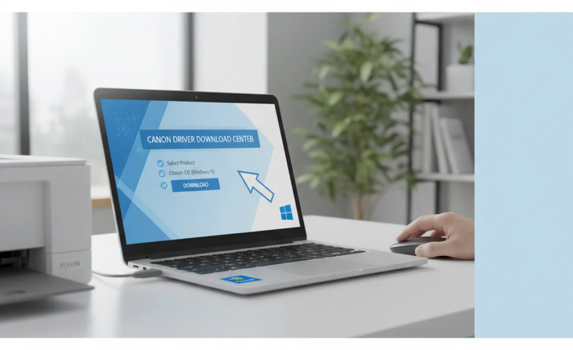 Steps to Download Canon Printer Drivers for Windows 11