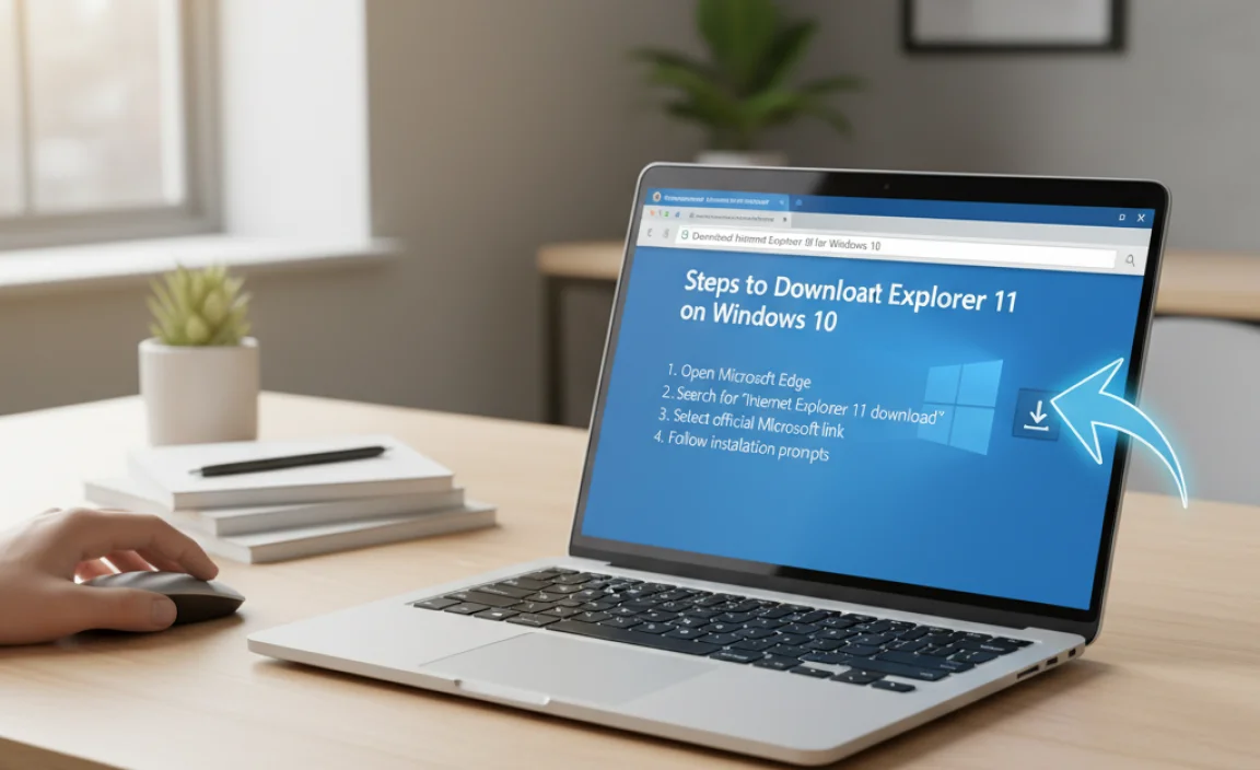 Steps to Download Internet Explorer 11 on Windows 10