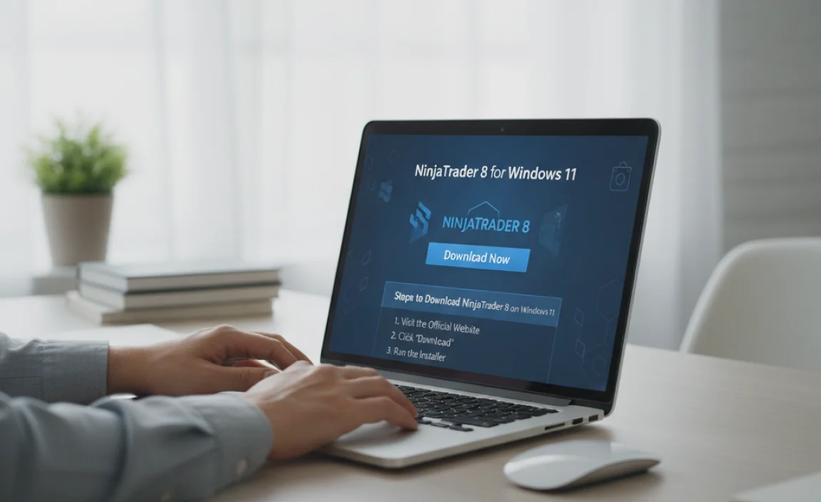 Steps to Download NinjaTrader 8 on Windows 11