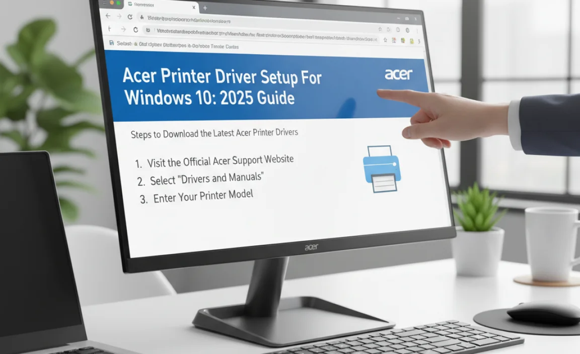 Steps to Download the Latest Acer Printer Drivers