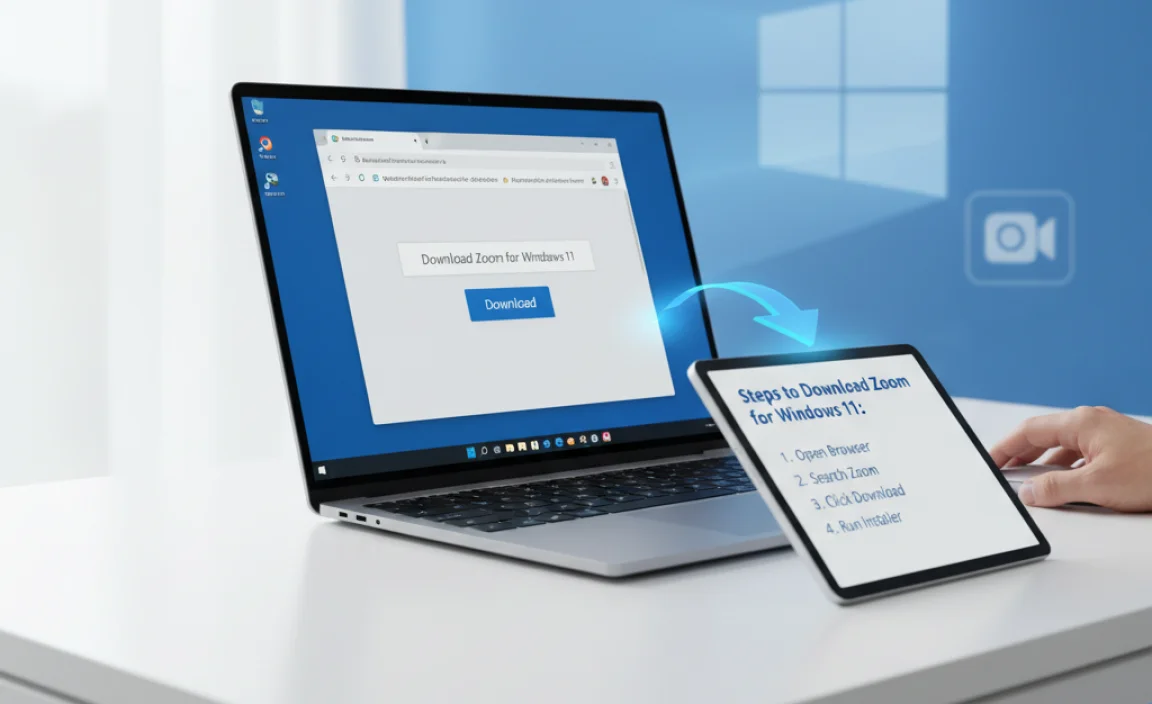 Steps to Download Zoom for Windows 11