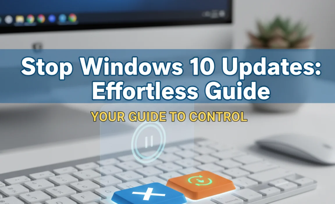 Stop Windows 10 Updates: Effortless Guide