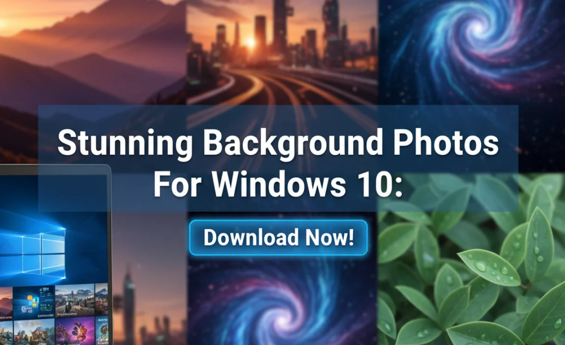 Stunning Background Photos For Windows 10: Download Now!