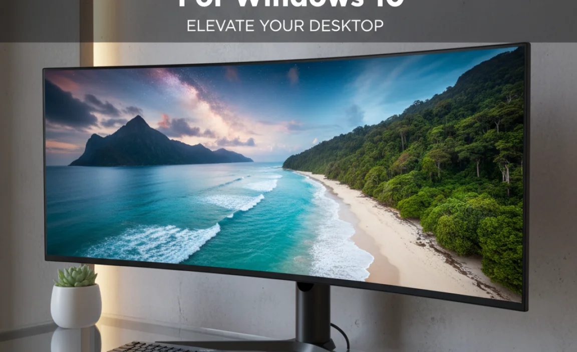 Stunning Background Pic For Windows 10: Elevate Your Desktop