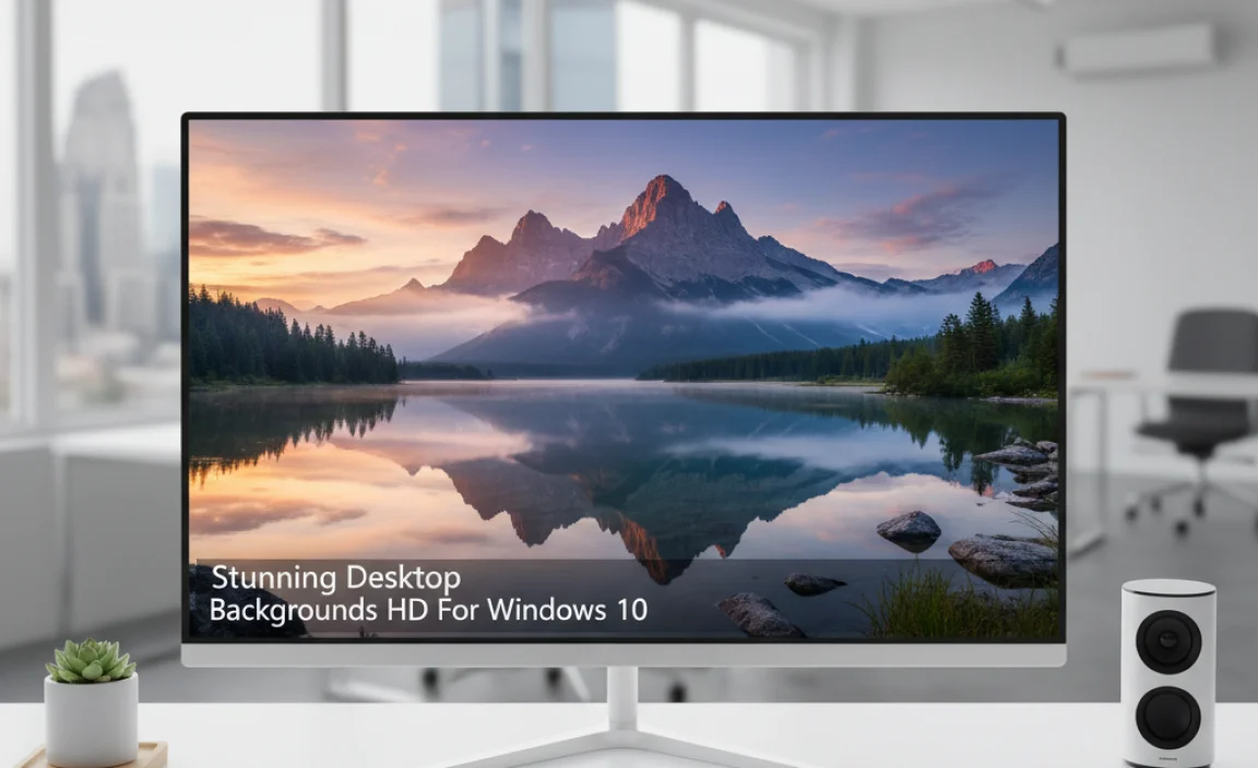 Stunning Desktop Backgrounds Hd For Windows 10: Elevate Your Experience