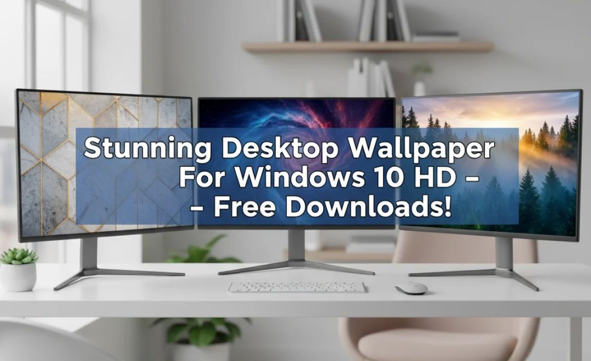 Stunning Desktop Wallpaper For Windows 10 Hd – Free Downloads!