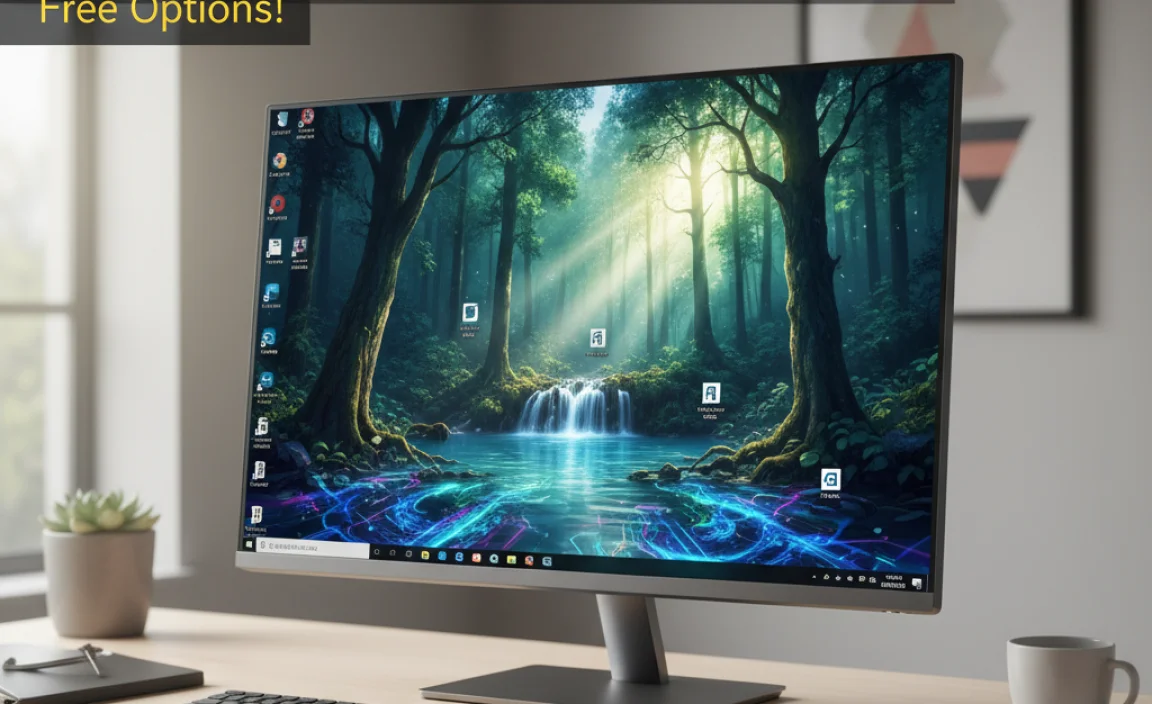 Stunning Wallpaper For Windows 10 Desktop: Enhance Your Display