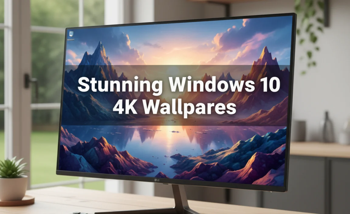 Stunning Windows 10 4K Wallpapers