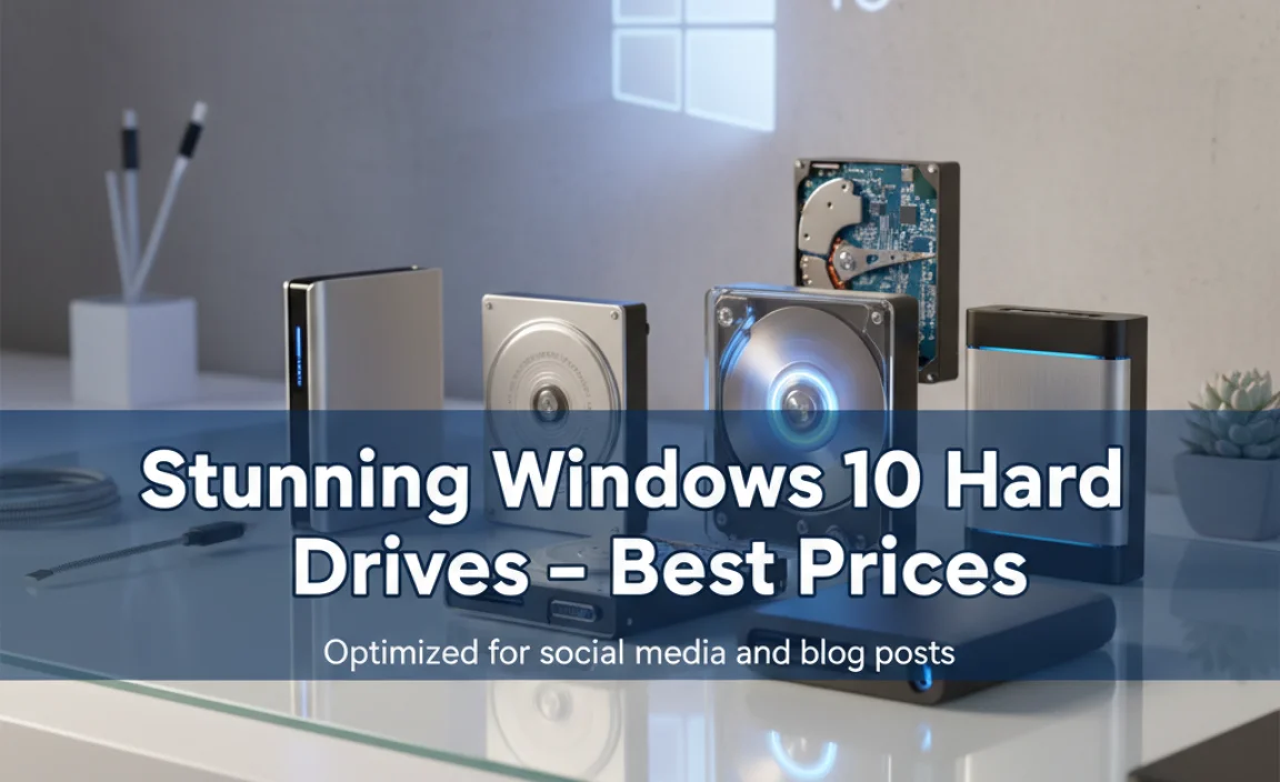 Stunning Windows 10 Hard Drives – Best Prices