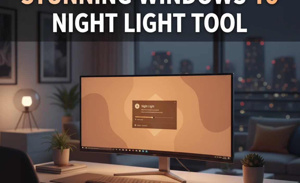 Stunning Windows 10 Night Light Tool