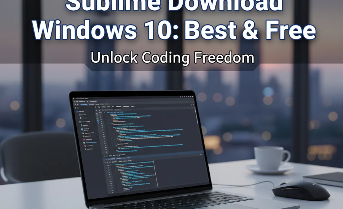 Sublime Download Windows 10: Best & Free