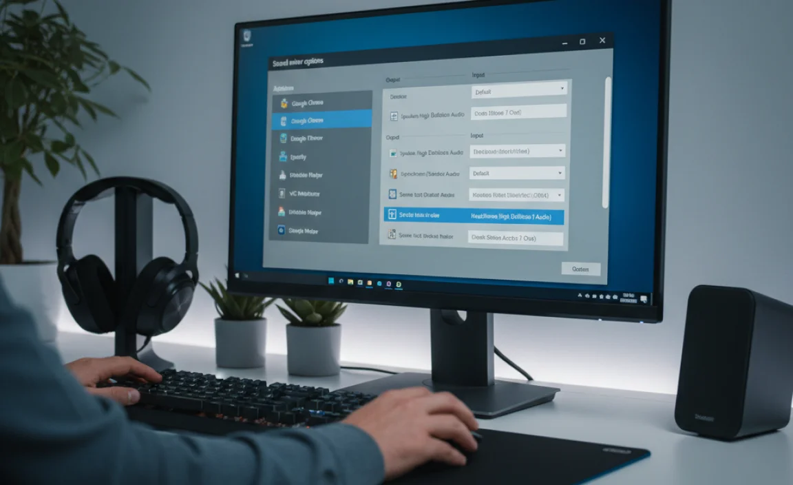 Switching Audio Output for Individual Programs