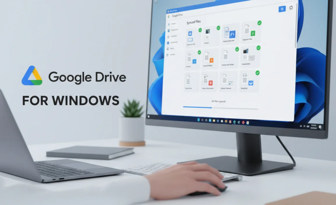 Syncing Files with Google Drive on Windows 11