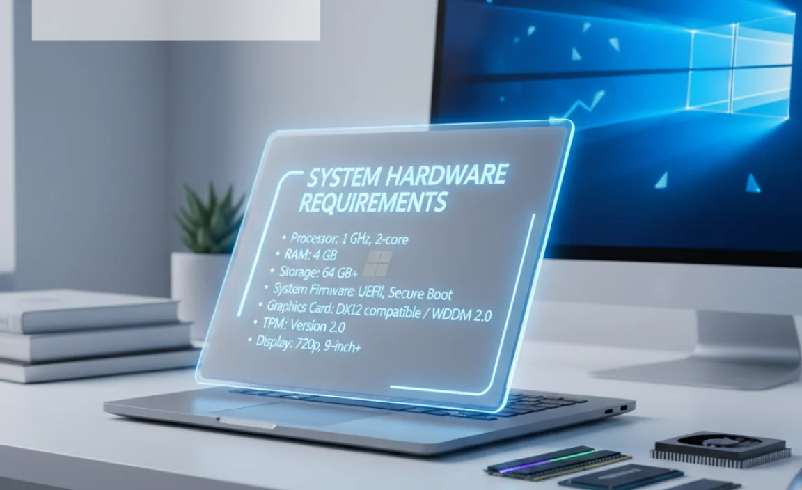 System Hardware Requirements for Windows 11