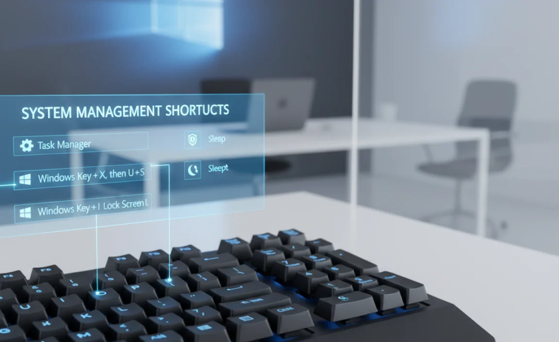 System Management Shortcuts