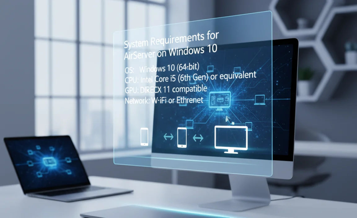 System Requirements for AirServer on Windows 10