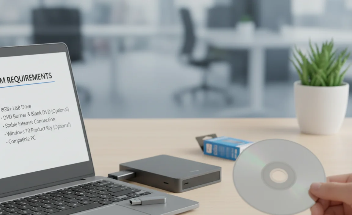 System Requirements for Creating Installation Media