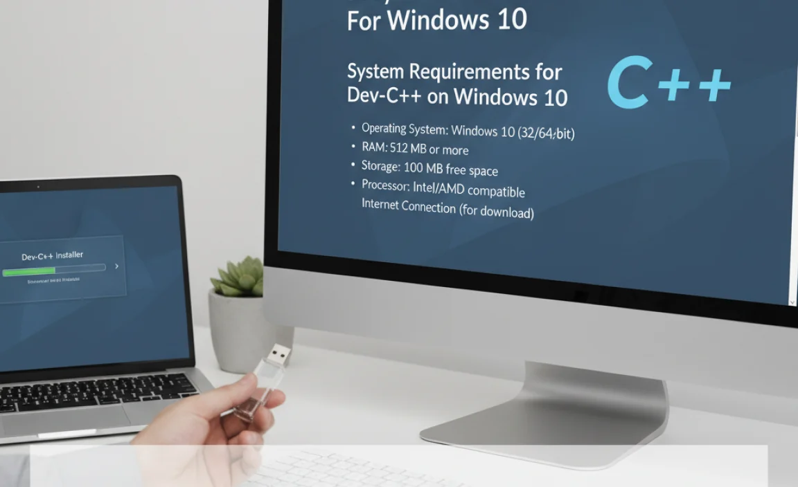 System Requirements for Dev-C on Windows 10