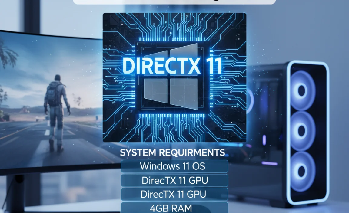 System Requirements for DirectX 11 in Windows 11