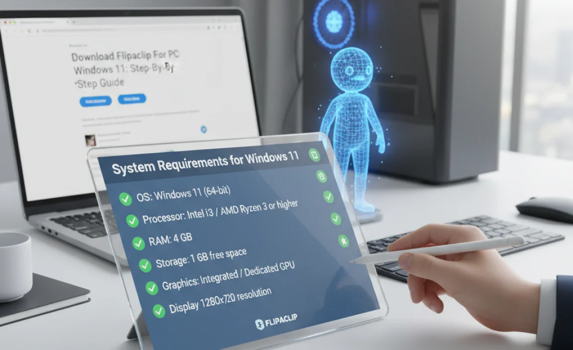 System Requirements for Flipaclip on Windows 11