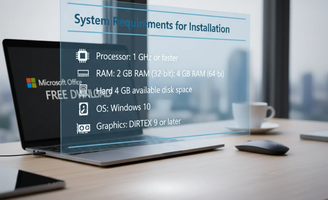 System Requirements for Installation