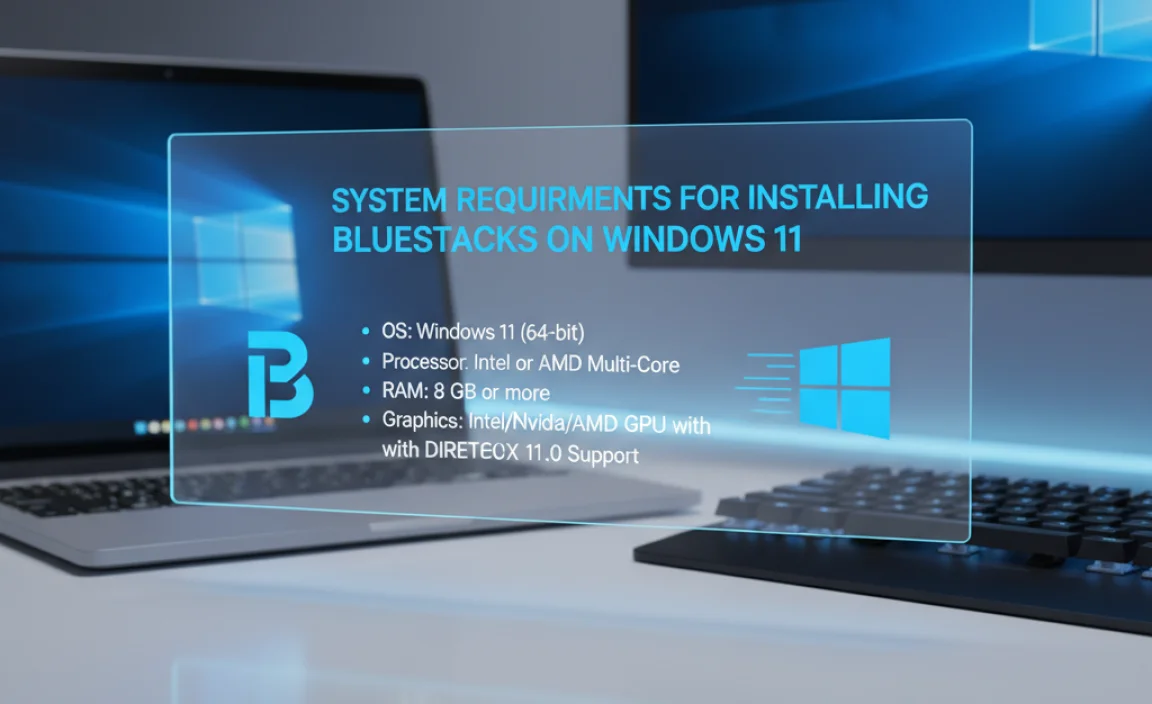 System Requirements for Installing BlueStacks on Windows 11