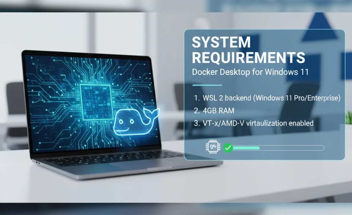System Requirements for Installing Docker on Windows 11