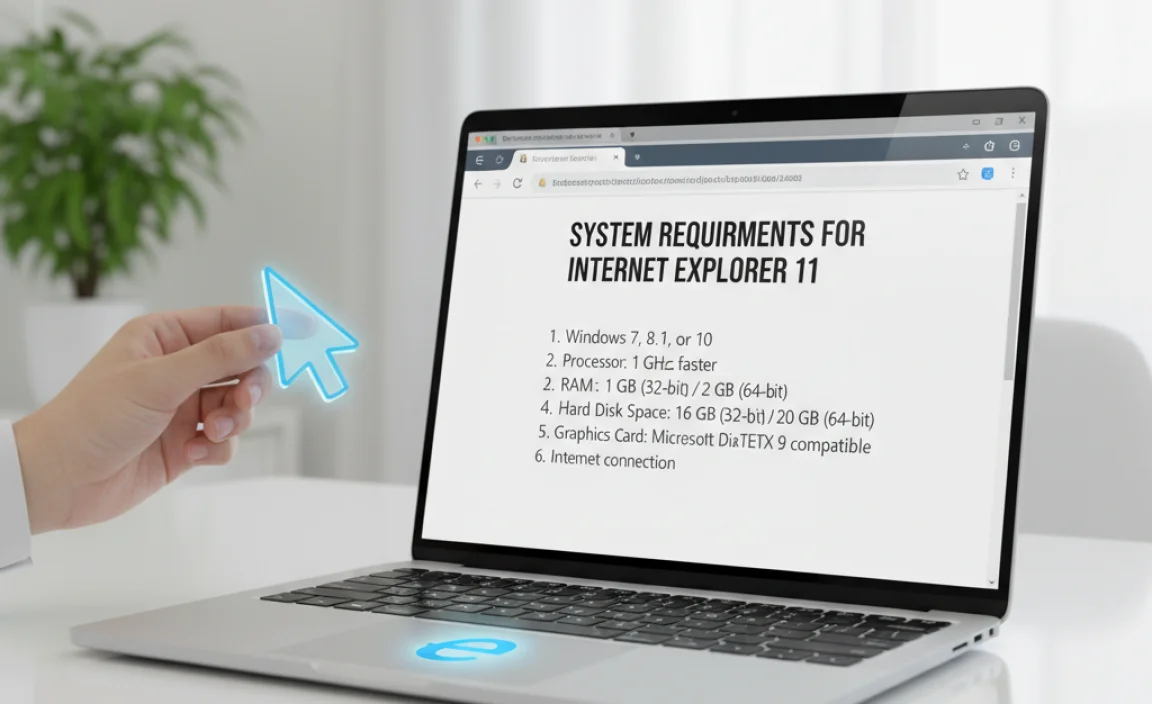 System Requirements for Internet Explorer 11