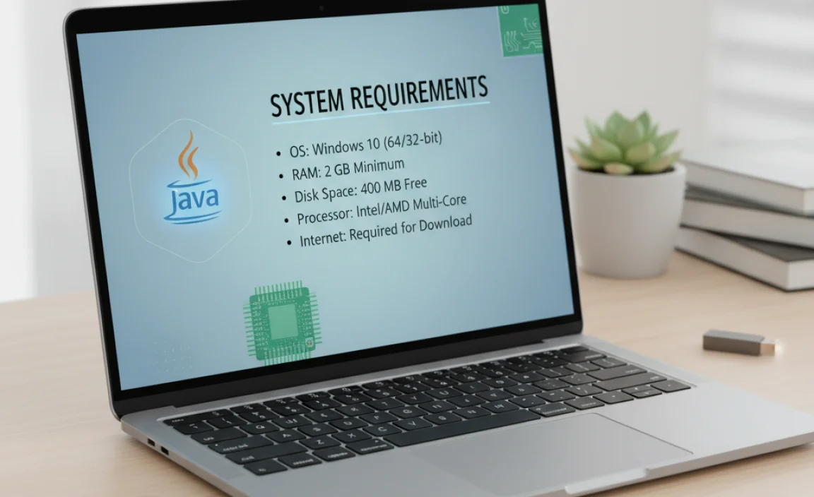System Requirements for Java on Windows 10