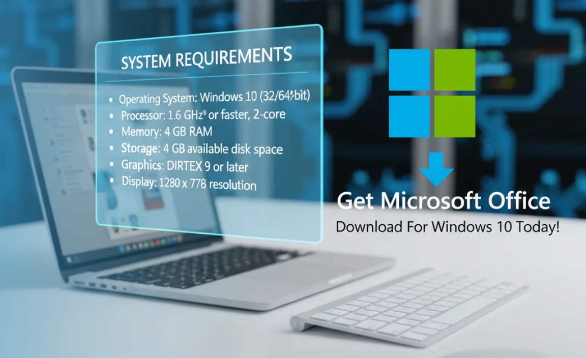 System Requirements for Microsoft Office on Windows 10