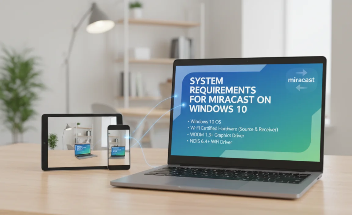 System Requirements for Miracast on Windows 10