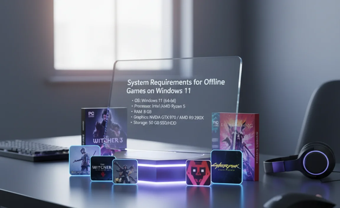 System Requirements for Offline Games on Windows 11