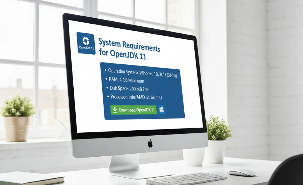 System Requirements for OpenJDK 11